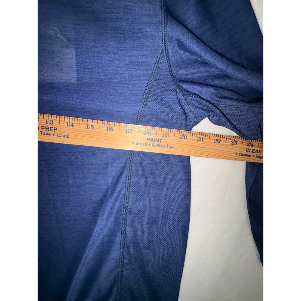 Tommy Bahama Men Palm Coast Half Zip IslandZone Pullover Ocean Deep blue wicking - Picture 5 of 8
